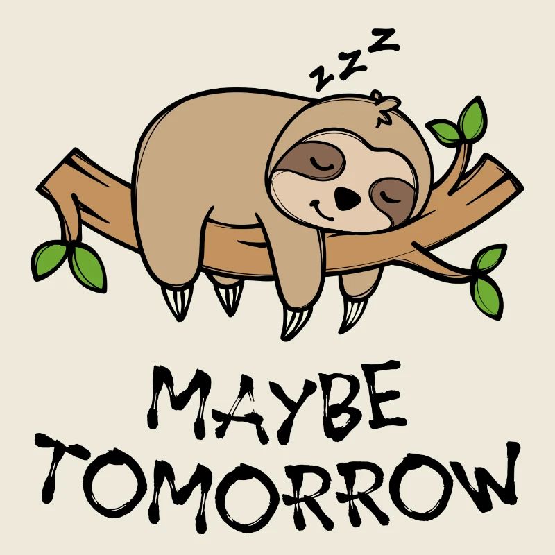Animal Statement Sloth Jungle Lazy Sleeping