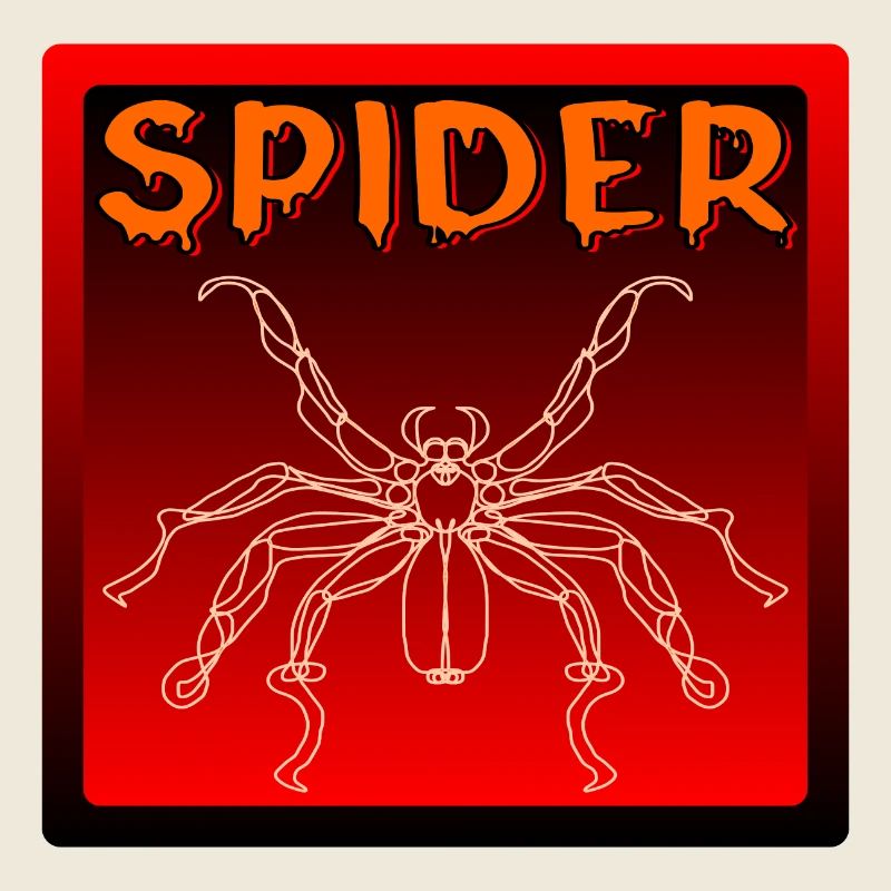 LINE ART SPIDER - HALLOWEEN COSTUME