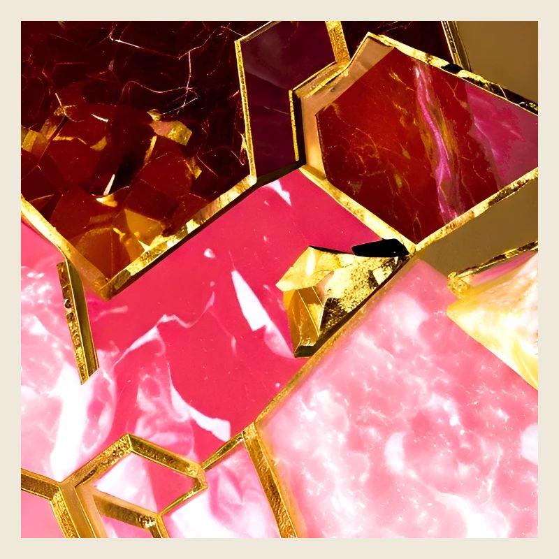 Marmor Roségold Textur
