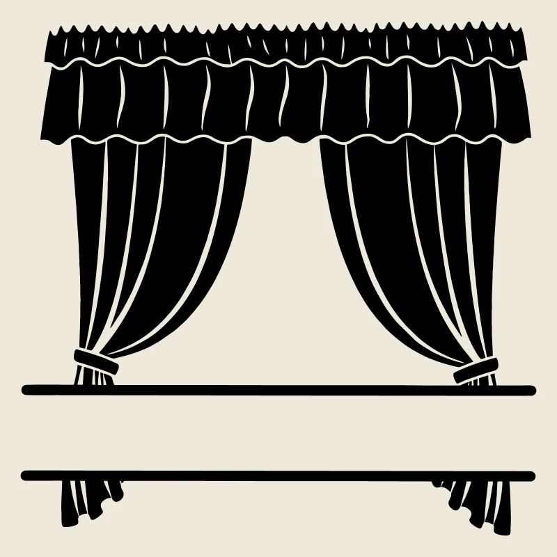 Gardinengeschäft oder Theater