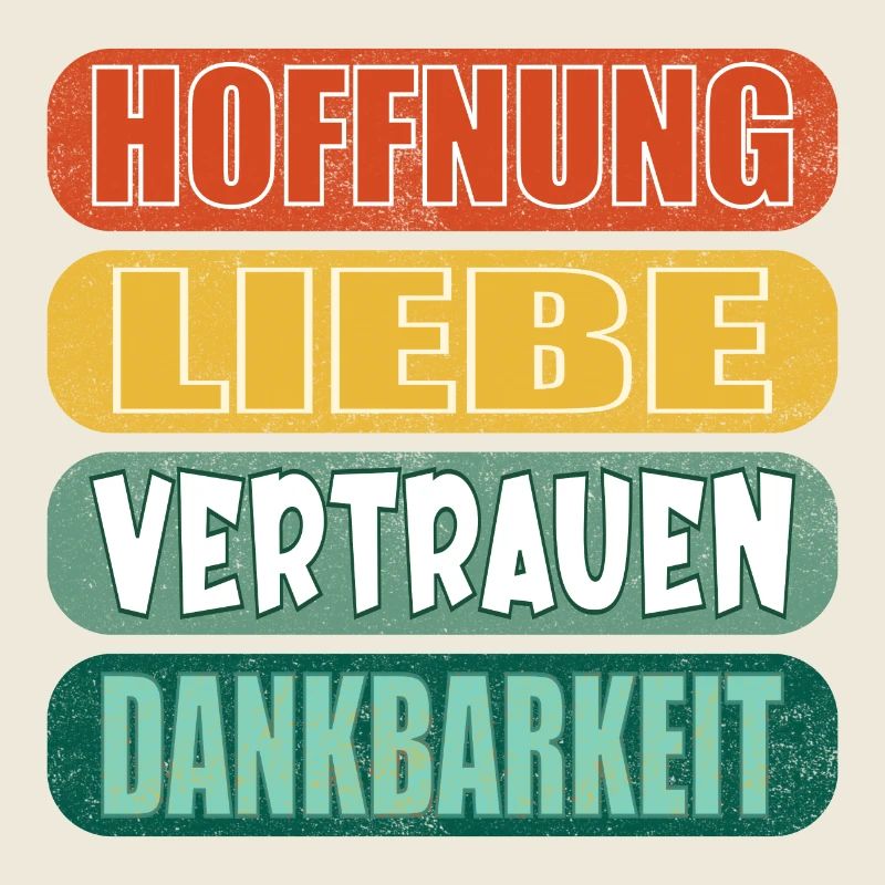 HOFFNUNG SPRÜCHE DANKBARKEIT - LIEBE VERTRAUEN