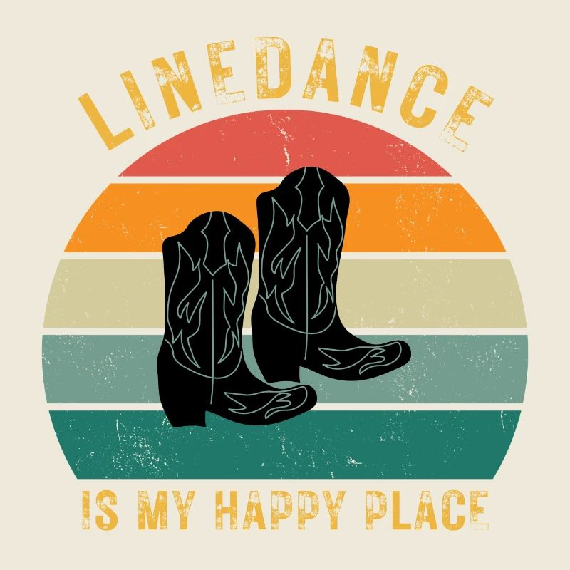 Perfektes Geschenk: "Linedance is my Happy Place"