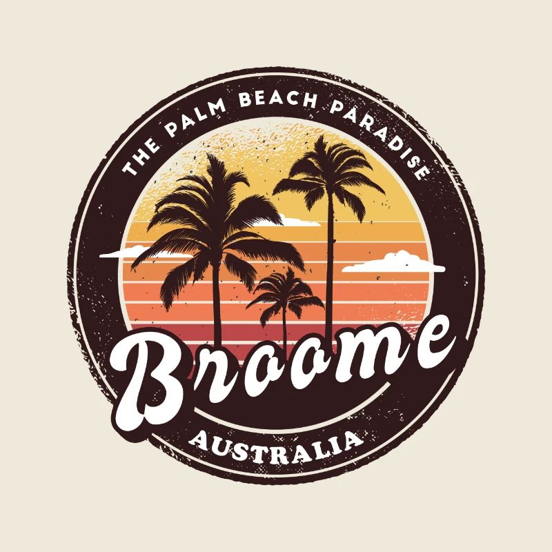 Design en forme de paume Broome Australia