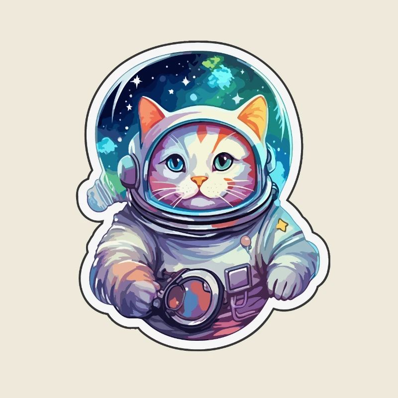 Galaxie des astronautes de l’espace Cat
