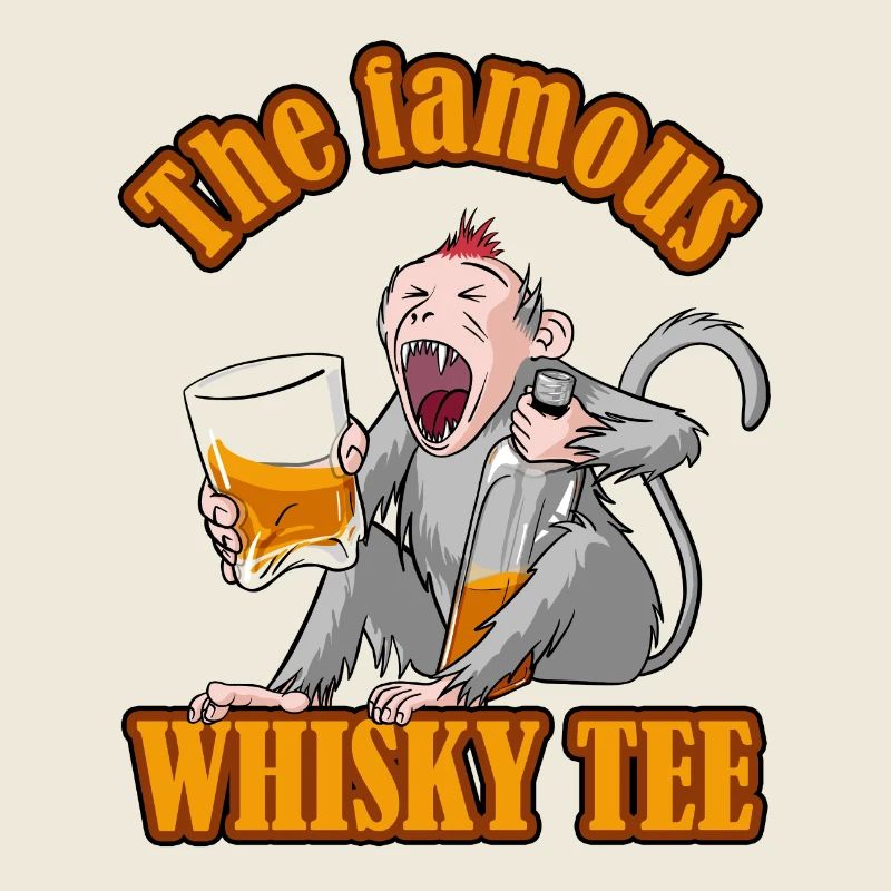 Das berühmte Whisky-Tee – Aper'Monkey Edition