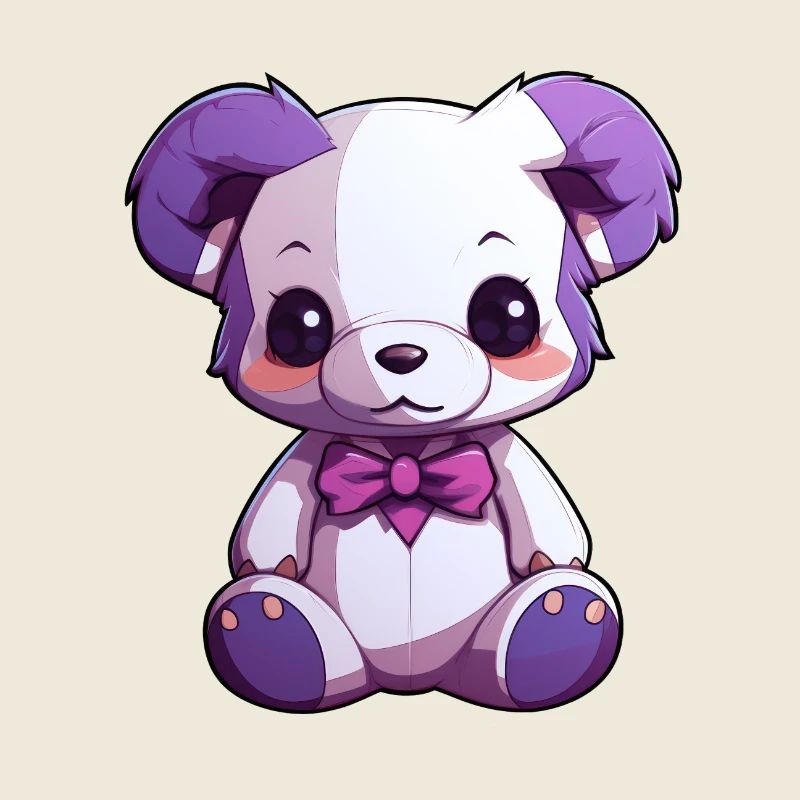 Bébé ours en peluche