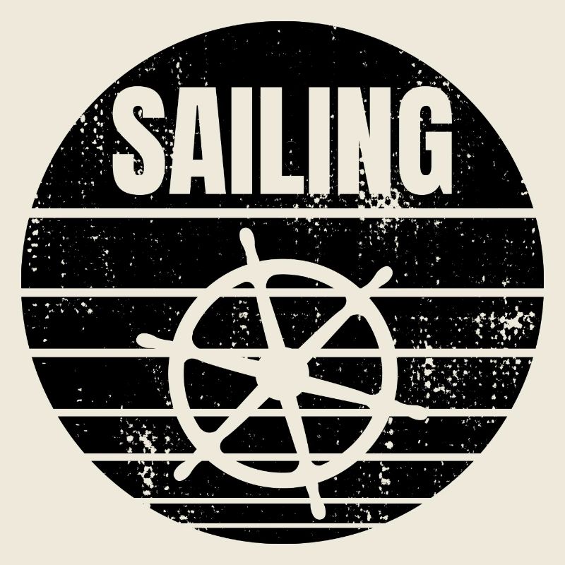 Sailboat steering wheel