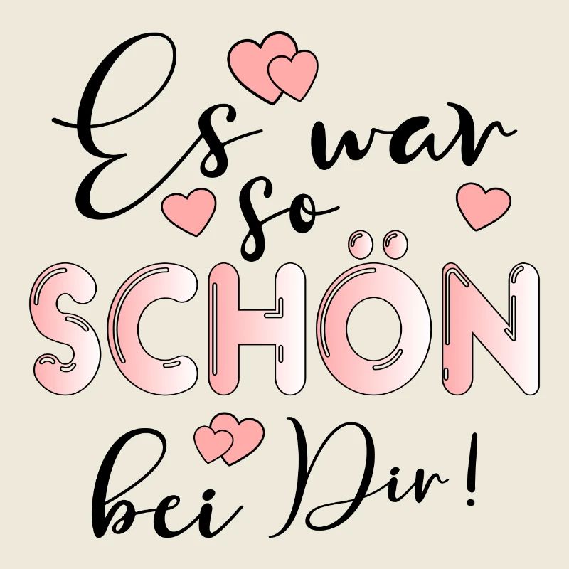 SO SCHÖN BEI DIR BESUCH - GAST GESCHENKE