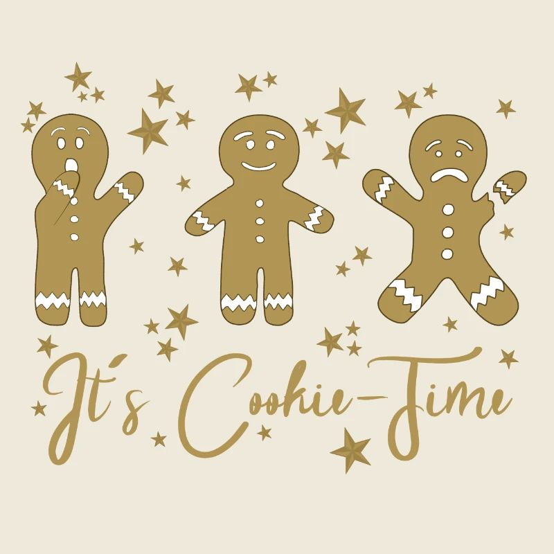It’s Cookie Time – Gingerbread Design
