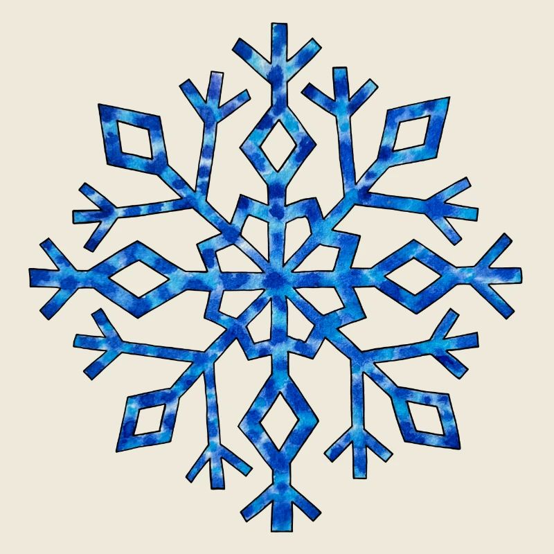 Snow Crystal Snowflake Ice Crystal Winter Time