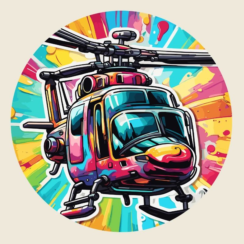 Helikopter / Hubschrauber / fliegen / Luftfahrt