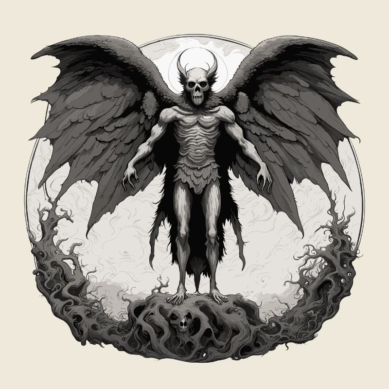 Mothman / Moth / Insect / Mythical Creature / Flutter