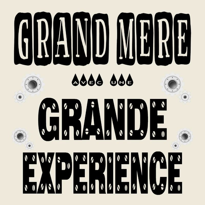 Grand Mère Avec Une Grande Expérience Mamie
