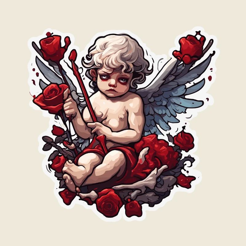 Cupidon / Amour / Flèche / Coeur / Saint Valentin