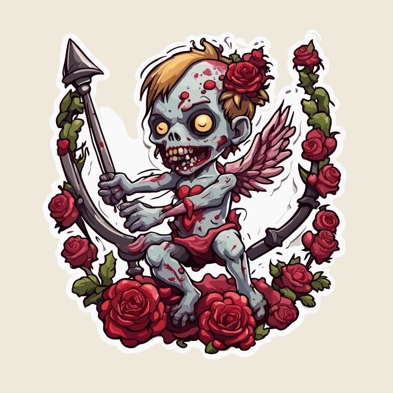 Cupidon / Amour / Flèche / Coeur / Saint Valentin