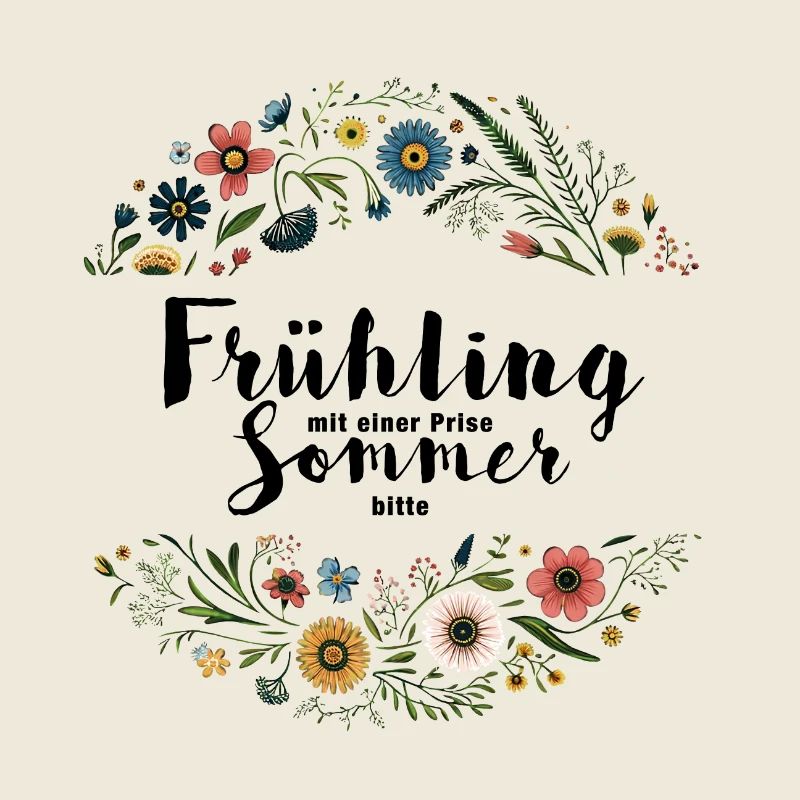 Frühling mit einer Prise Sommer, bitte!