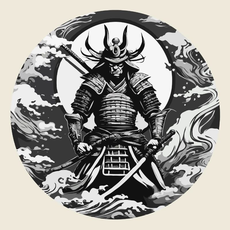 Samurai / Japanisch / Harakiri / Katana / Mann