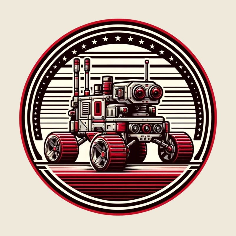 "Explorateur Céleste" - Insigne de Rover Spatial