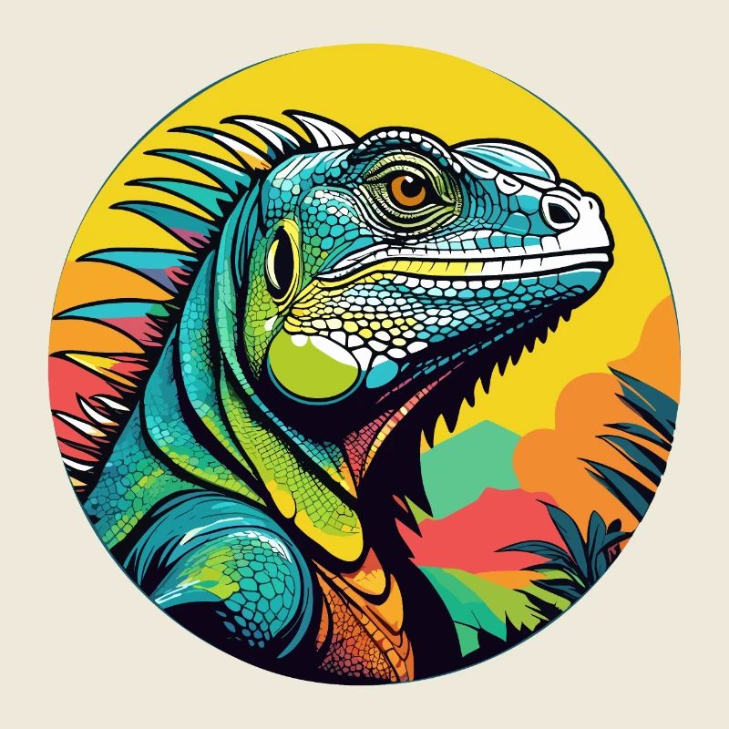 Art de l’iguane