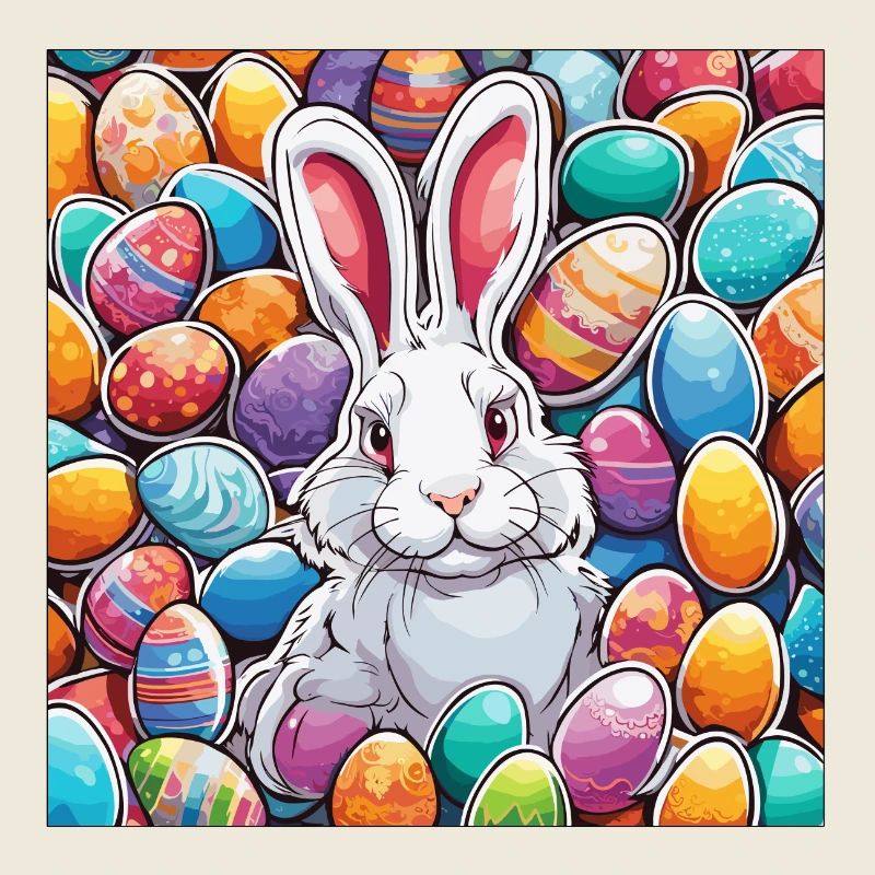 Easter Bunny / Easter / Eggs / Holidays / Easter
