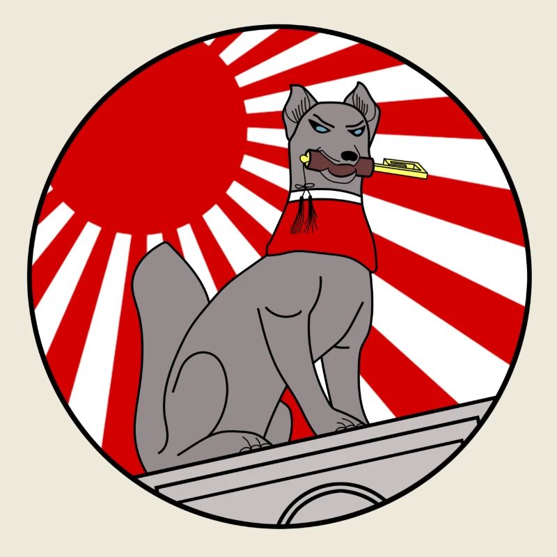 Zorro Kitsune Hardcore – Rave Techno Jap Kleidung
