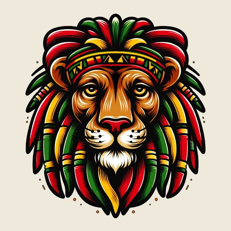 Rythme reggae : Lion et liberté