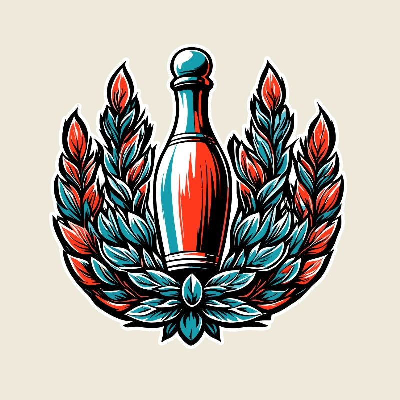 Bowling / Kegeln / Bowlingbahn / Pin / Strike