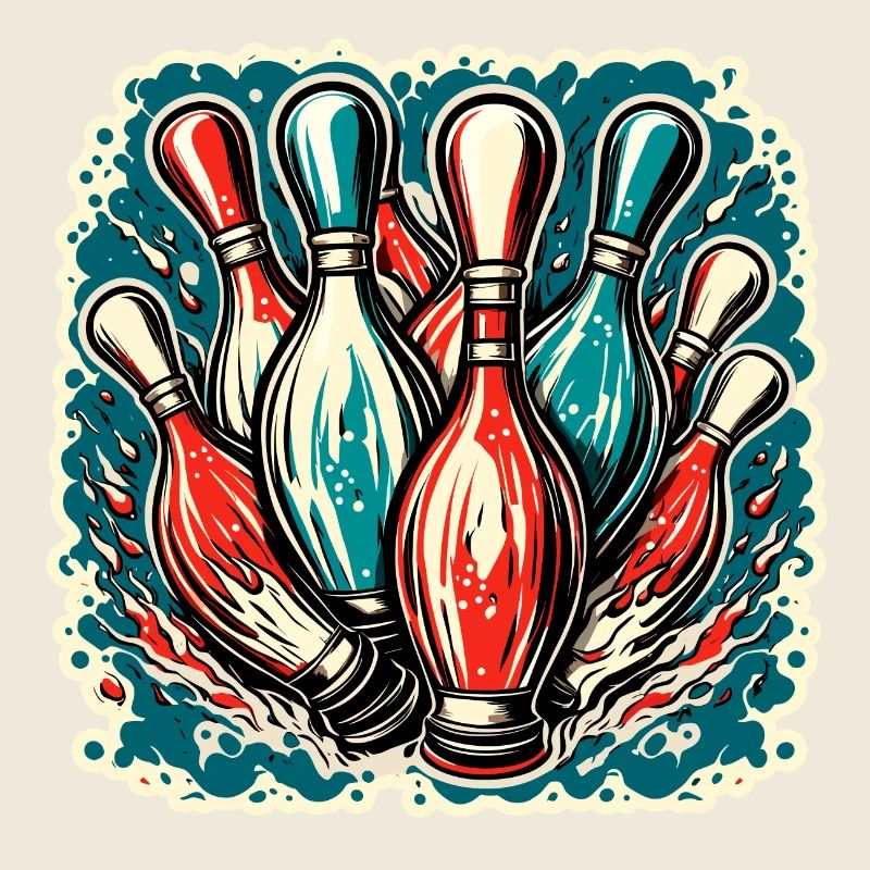 Bowling / Quilles / Bowling / Pin / Strike