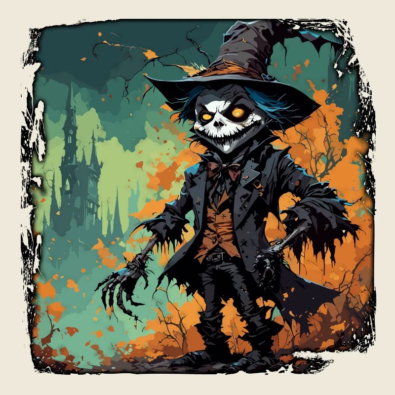 Vogelscheuche / Erntehelfer / Maisfeld / Feld