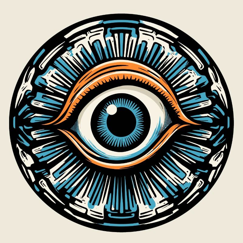 Psychedelic / Eye / Psychobilly / Comic / Colorful