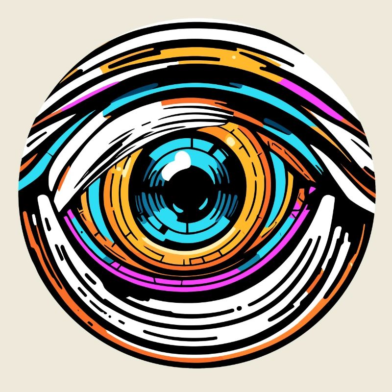 Psychedelic / Eye / Psychobilly / Comic / Colorful