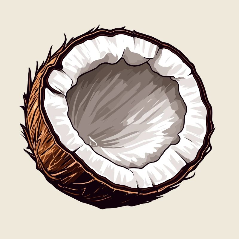 Noix de / Boisson / Exotique / Tropical / Palmier