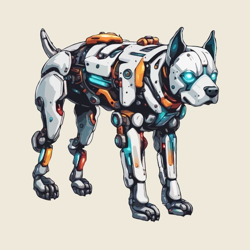 Robot Animal / AI / Mechanized Animals / Comic