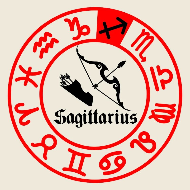 Zodiac sign Sagittarius Sagittarius