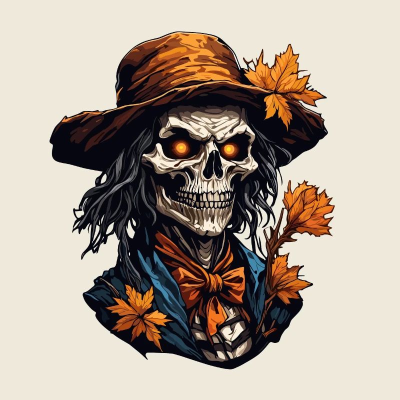 Vogelscheuche / Erntehelfer / Maisfeld / Feld