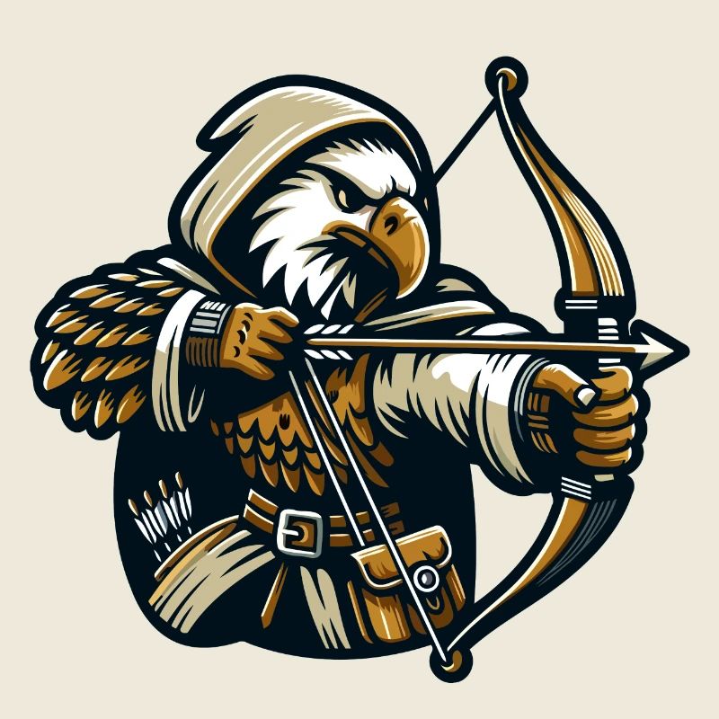 Skyward Archer: The Eagle Marksman