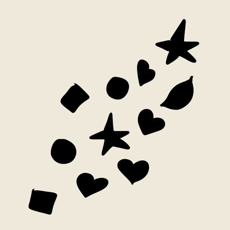 Shapes Symbols Heart Star Circle Square Shape