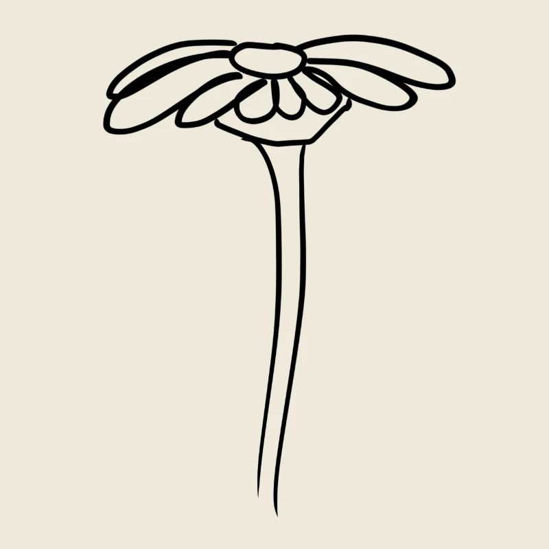 icône de fleur icône de forme de plante latérale