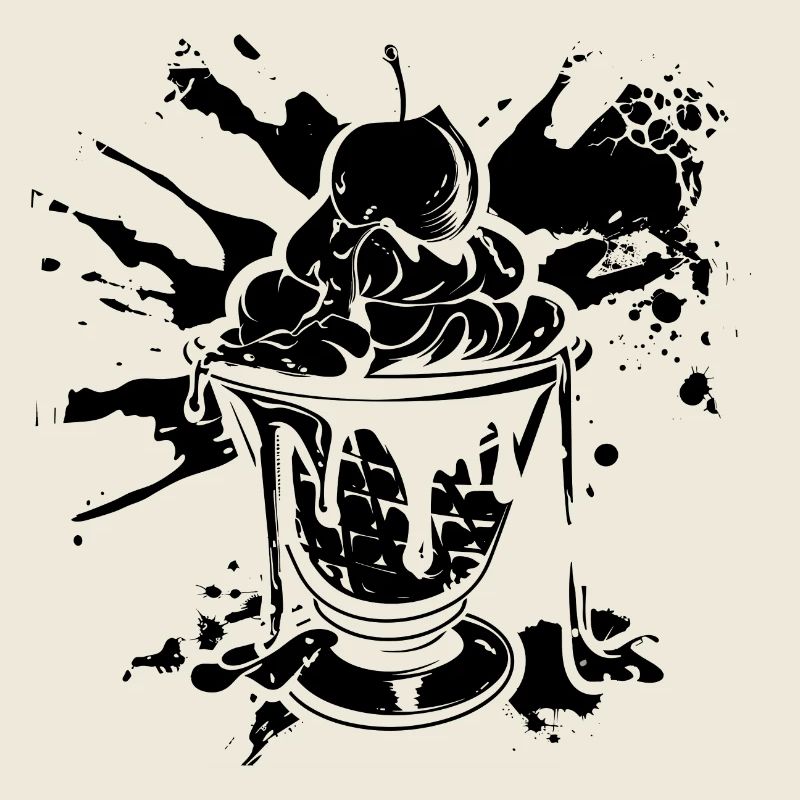 Eiscreme Becher