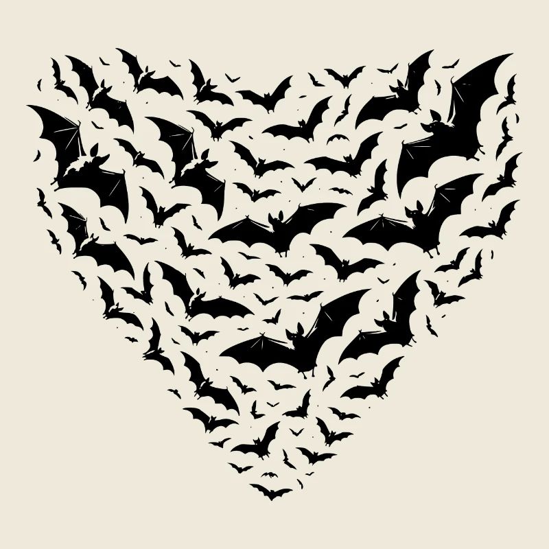 Elegant flight bats as a swarm at night