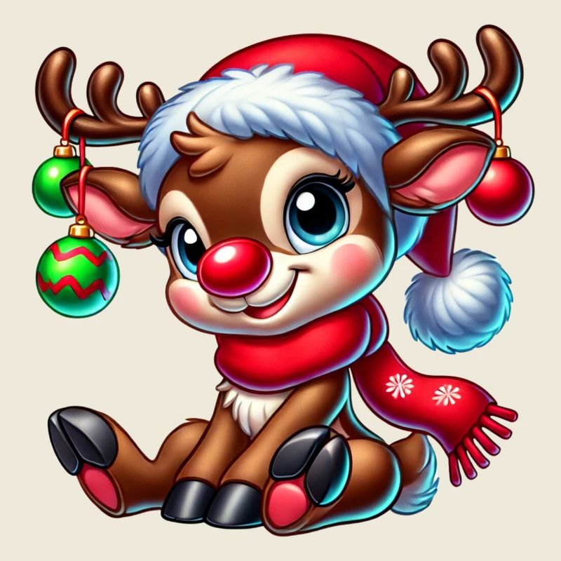 Renne de Noël