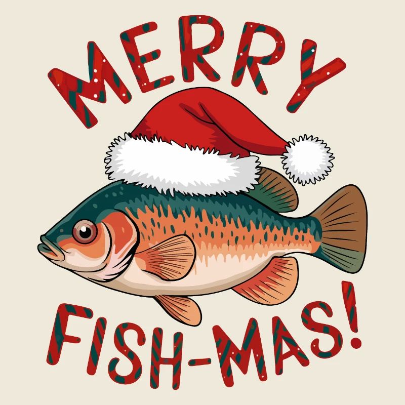 Festive Fish Christmas Design