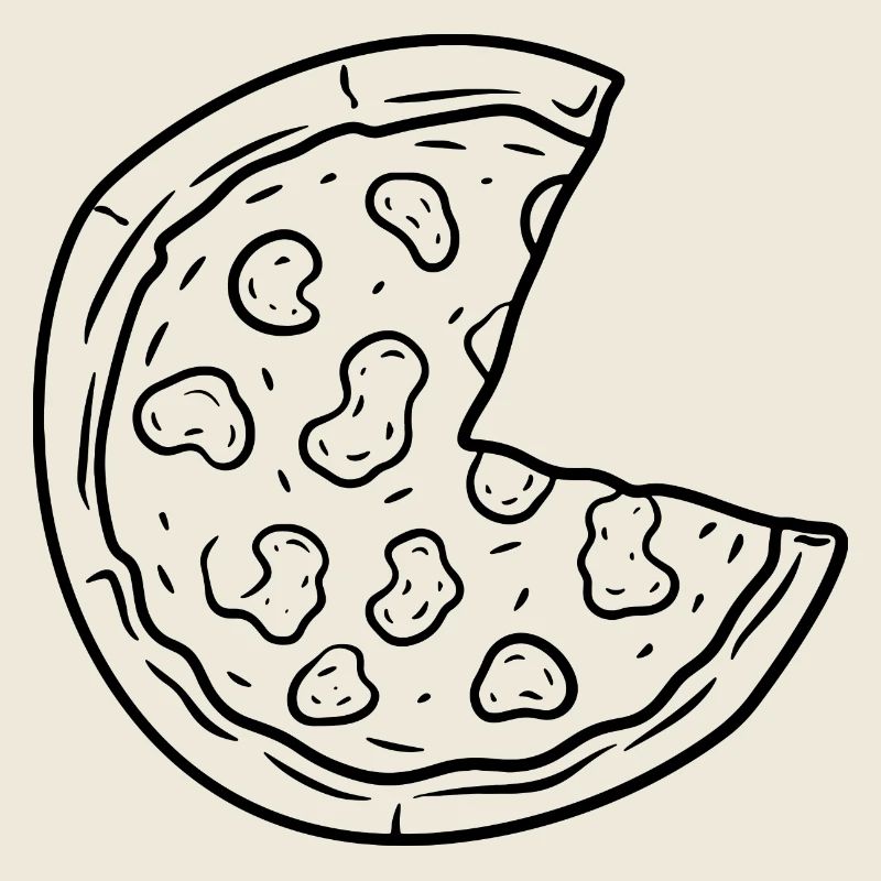 Pizza Drawing