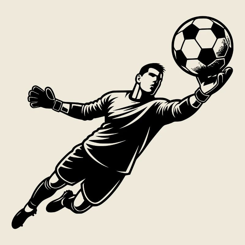 Top sporting performance: Goalkeeper saves shot
