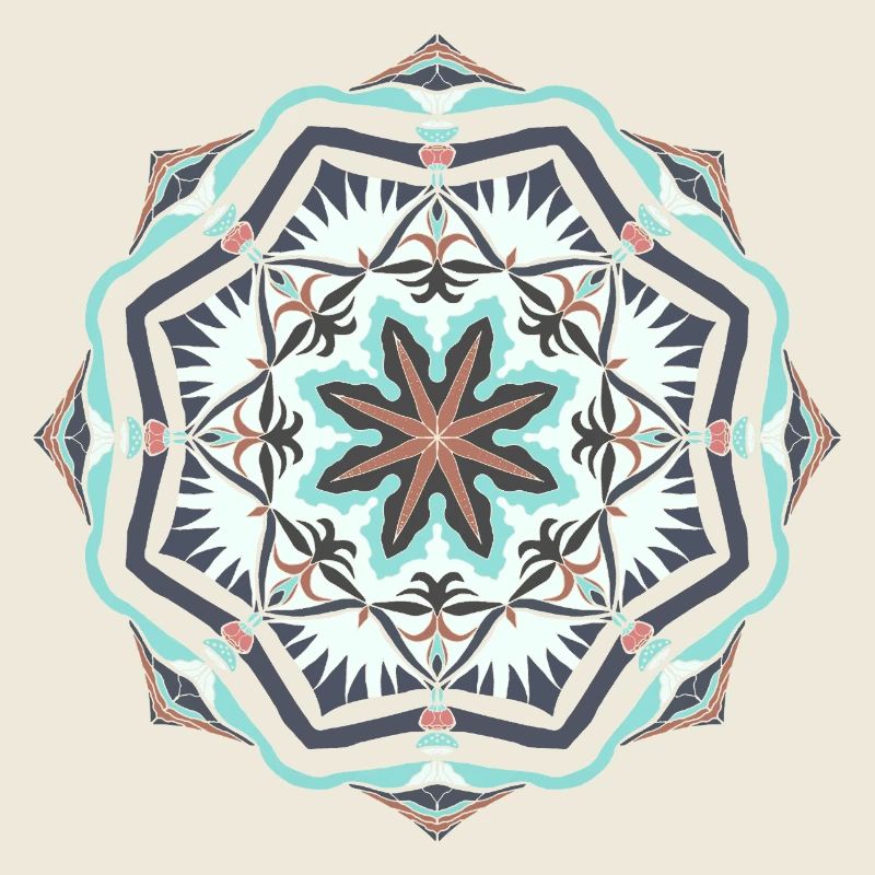 Mandala étoile de mer