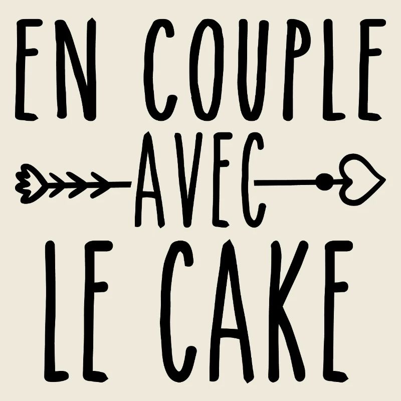 En Couple avec Cake, cadeau Fans de Cake