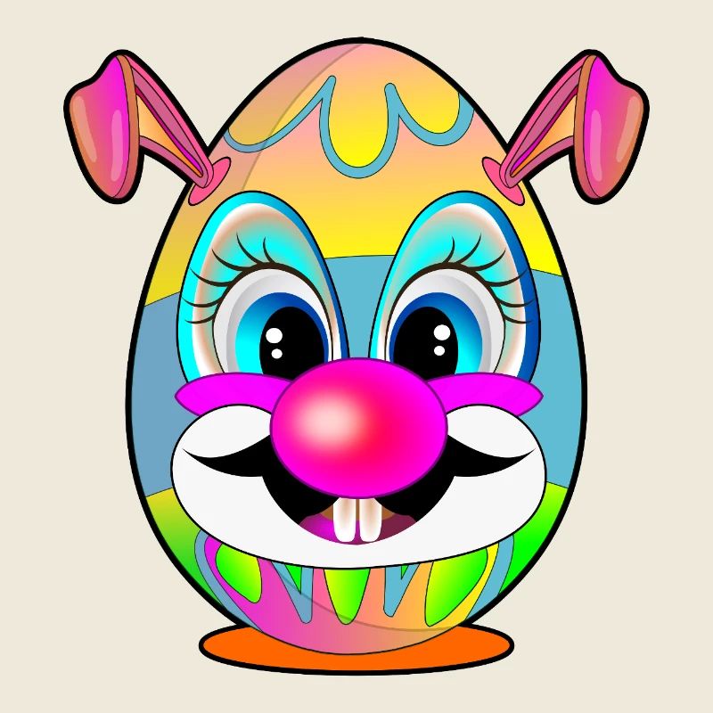Gifts for Easter - Easter Eggs Clown