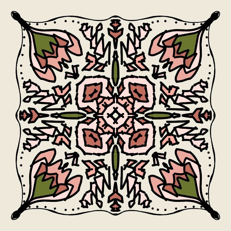 Folkloric Mandala