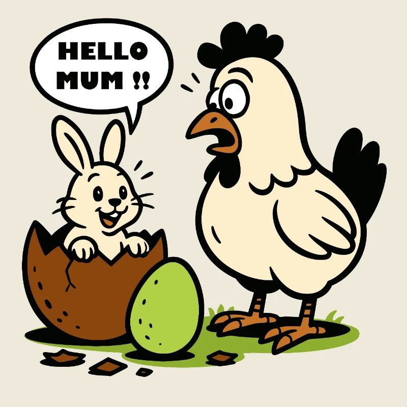 Bunny - Hello Mum – Easter Surprise