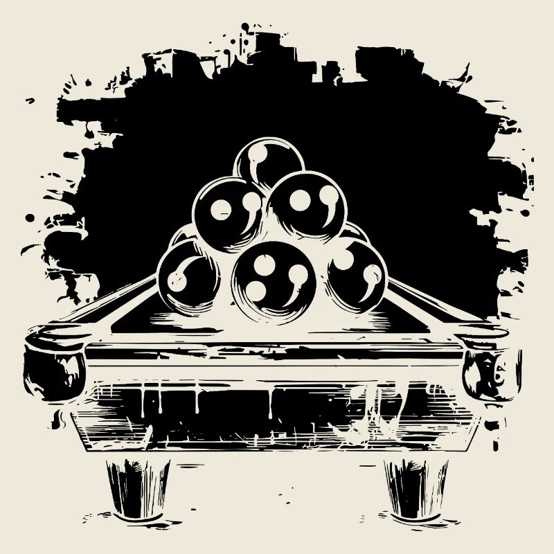 Billard Comic Look